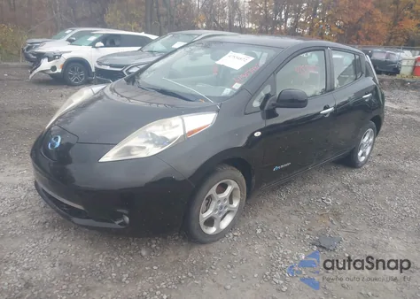 2011 Nissan Leaf Sl из США, поврежденный, VIN JN1AZ0CP9BT008413